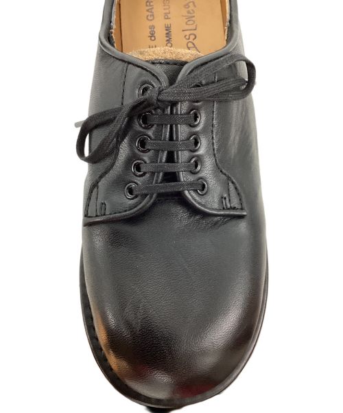 COMME des GARCONS HOMME PLUS（コムデギャルソンオムプリュス）COMME des GARCONS HOMME PLUS KIDS LOVE GAITE 24SS KIDS LOVE GAITE x HOMME PLUS Double-toe Derby （ダブルトゥダービー） ブラック サイズ:UK9の古着・服飾アイテム