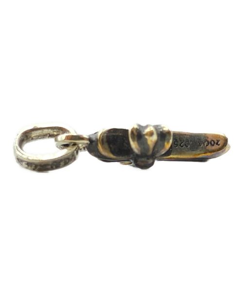 CHROME HEARTS（クロムハーツ）CHROME HEARTS (クロムハーツ) クロス ベビーファット パヴェ ブルーサファイア サイズ:-の古着・服飾アイテム