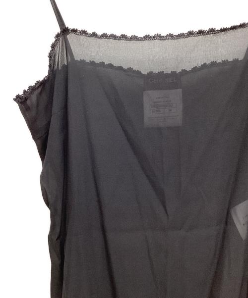 CHANEL（シャネル）CHANEL (シャネル) 2ピースニットワンピース ブラック サイズ:34の古着・服飾アイテム