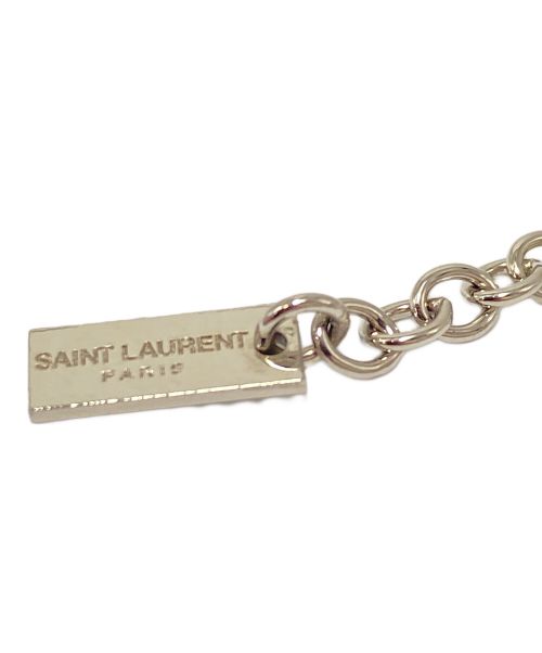 SAINT LAURENT（サンローラン）SAINT LAURENT (サンローラン) パールネックレス アイボリー サイズ:-の古着・服飾アイテム