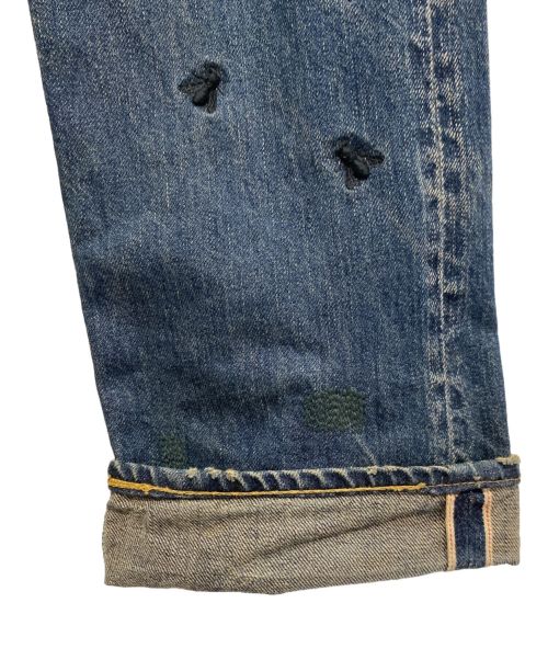 UNDERCOVERISM（アンダーカバーイズム）UNDERCOVERISM (アンダーカバーイズム) 蝿・蜘蛛刺繍デニムパンツ/06AW GURUGURU期/Archive ネイビー サイズ:2の古着・服飾アイテム