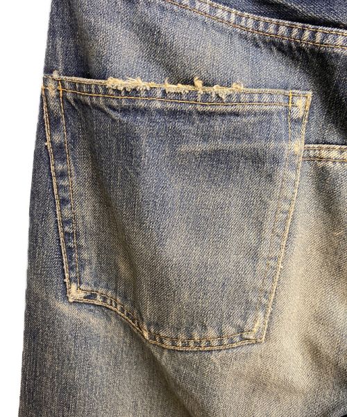 UNDERCOVERISM（アンダーカバーイズム）UNDERCOVERISM (アンダーカバーイズム) 蝿・蜘蛛刺繍デニムパンツ/06AW GURUGURU期/Archive ネイビー サイズ:2の古着・服飾アイテム
