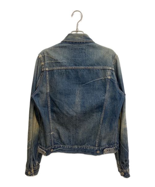 UNDERCOVERISM（アンダーカバーイズム）UNDERCOVERISM (アンダーカバーイズム) 蝿・蜘蛛刺繍デニムジャケット/06AW GURUGURU期/Archive インディゴ サイズ:2の古着・服飾アイテム