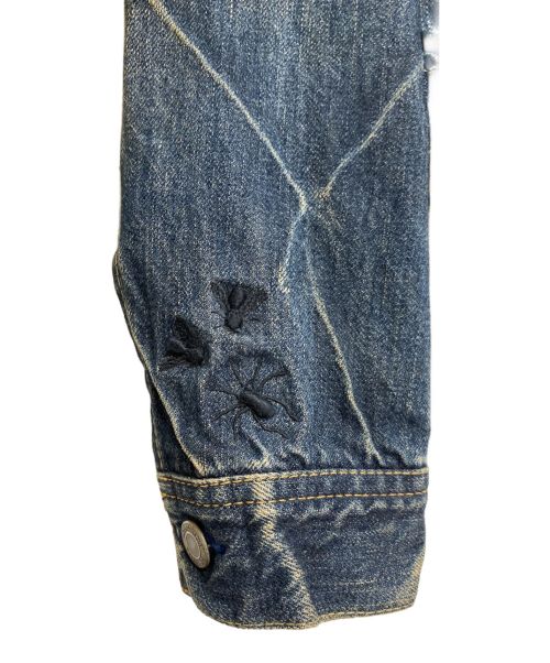 UNDERCOVERISM（アンダーカバーイズム）UNDERCOVERISM (アンダーカバーイズム) 蝿・蜘蛛刺繍デニムジャケット/06AW GURUGURU期/Archive インディゴ サイズ:2の古着・服飾アイテム