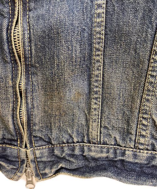 UNDERCOVERISM（アンダーカバーイズム）UNDERCOVERISM (アンダーカバーイズム) 蝿・蜘蛛刺繍デニムジャケット/06AW GURUGURU期/Archive インディゴ サイズ:2の古着・服飾アイテム
