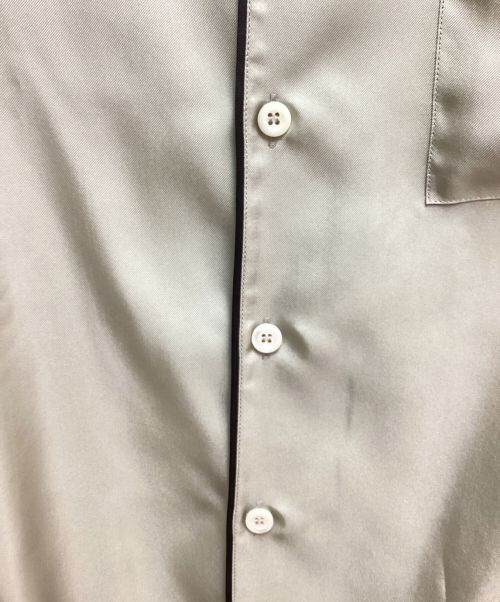 PRADA（プラダ）PRADA (プラダ) 24SS シルクパジャマシャツ 黄緑 サイズ:Sの古着・服飾アイテム