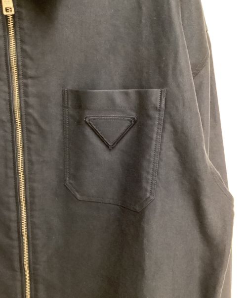 PRADA（プラダ）PRADA (プラダ) コットンジャケット ネイビー サイズ:Mの古着・服飾アイテム