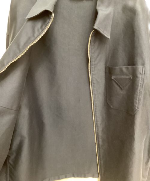PRADA（プラダ）PRADA (プラダ) コットンジャケット ネイビー サイズ:Mの古着・服飾アイテム