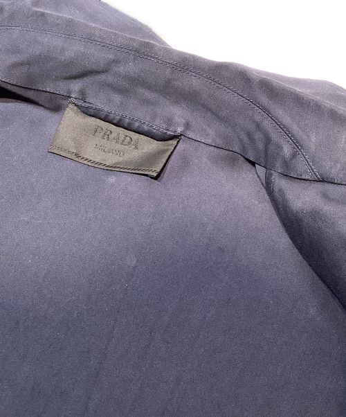 PRADA（プラダ）PRADA (プラダ) コットンジャケット ネイビー サイズ:Mの古着・服飾アイテム