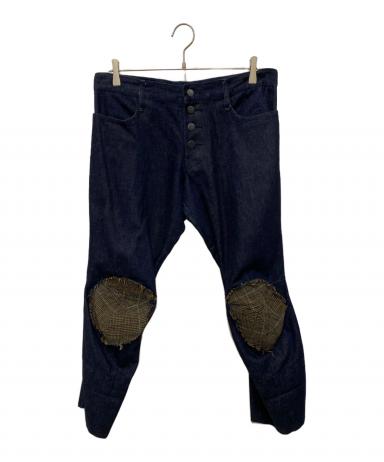 中古・古着通販】NEMETH (ネメス) ニー切替デニムパンツ インディゴ