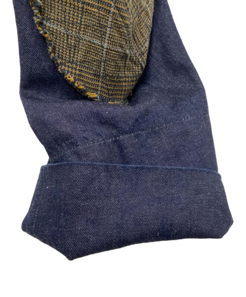 NEMETH（ネメス）NEMETH (ネメス) ニー切替デニムパンツ インディゴ サイズ:Mの古着・服飾アイテム