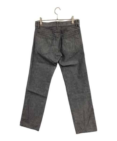 Jean Paul Gaultier homme（ジャンポールゴルチェオム）Jean Paul GAULTIER HOMME (ジャンポールゴルチェオム) ボタンデザインデニムパンツ ネイビー サイズ:44の古着・服飾アイテム