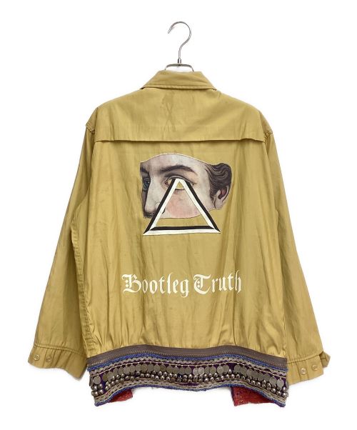 UNDERCOVERISM（アンダーカバーイズム）UNDERCOVERISM (アンダーカバーイズム) one off Remake Nylon Jacket（リメイクナイロンジャケット） ブルー サイズ:42の古着・服飾アイテム