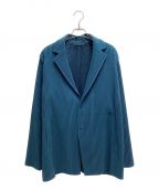 HOMME PLISSE ISSEY MIYAKEオム プリッセ イッセイ ミヤケ）の古着「プリーツジャケット」｜グリーン