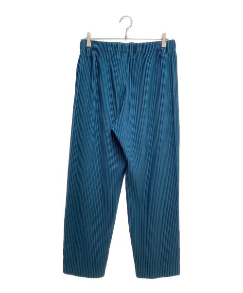 HOMME PLISSE ISSEY MIYAKE（オム プリッセ イッセイ ミヤケ）HOMME PLISSE ISSEY MIYAKE (オムプリッセ イッセイ ミヤケ) プリーツパンツ グリーン サイズ:3の古着・服飾アイテム