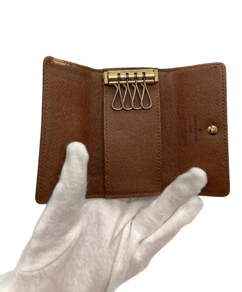 LOUIS VUITTON（ルイ ヴィトン）LOUIS VUITTON (ルイ ヴィトン) モノグラム ミュルティクレ4キーケース ブラウンの古着・服飾アイテム