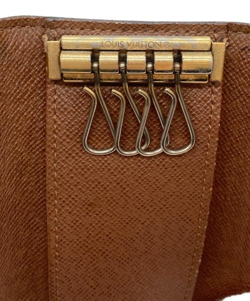 LOUIS VUITTON（ルイ ヴィトン）LOUIS VUITTON (ルイ ヴィトン) モノグラム ミュルティクレ4キーケース ブラウンの古着・服飾アイテム