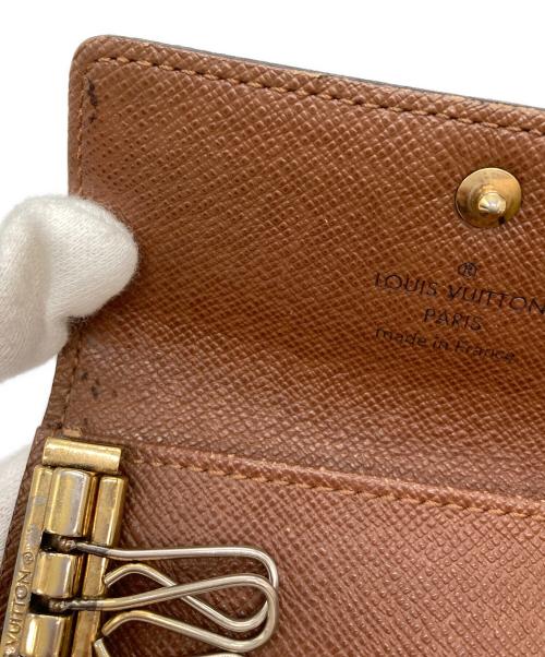 LOUIS VUITTON（ルイ ヴィトン）LOUIS VUITTON (ルイ ヴィトン) モノグラム ミュルティクレ4キーケース ブラウンの古着・服飾アイテム