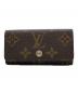LOUIS VUITTON（ルイ ヴィトン）の古着「モノグラム ミュルティクレ4キーケース」｜ブラウン