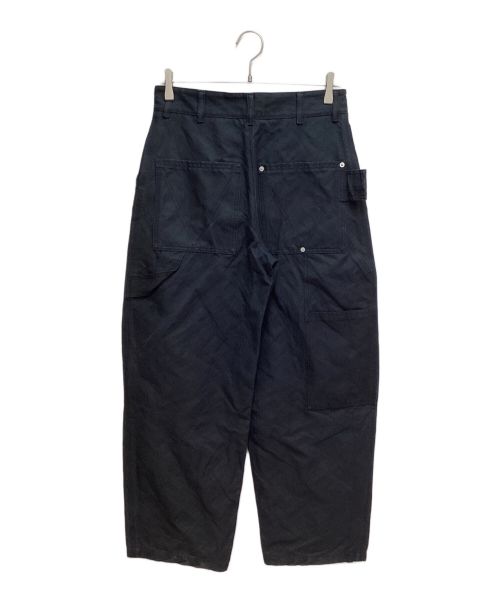 BOTTEGA VENETA（ボッテガベネタ）BOTTEGA VENETA (ボッテガベネタ) Button Fly Painter Pants（ボタンフライペインターパンツ） ブラック サイズ:44の古着・服飾アイテム