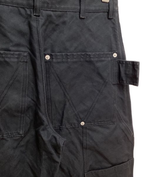 BOTTEGA VENETA（ボッテガベネタ）BOTTEGA VENETA (ボッテガベネタ) Button Fly Painter Pants（ボタンフライペインターパンツ） ブラック サイズ:44の古着・服飾アイテム