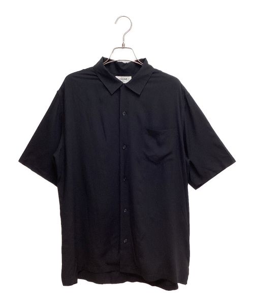 CELINE（セリーヌ）CELINE (セリーヌ) 23AW Rayon Hawaiian Shirt （レーヨンハワイアンシャツ） ブラック サイズ:39の古着・服飾アイテム