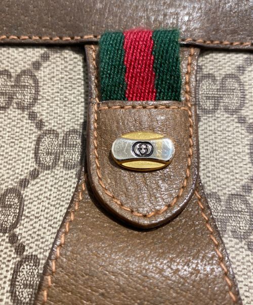 GUCCI（グッチ）GUCCI (グッチ) GGスプリームクラッチバッグ ベージュの古着・服飾アイテム