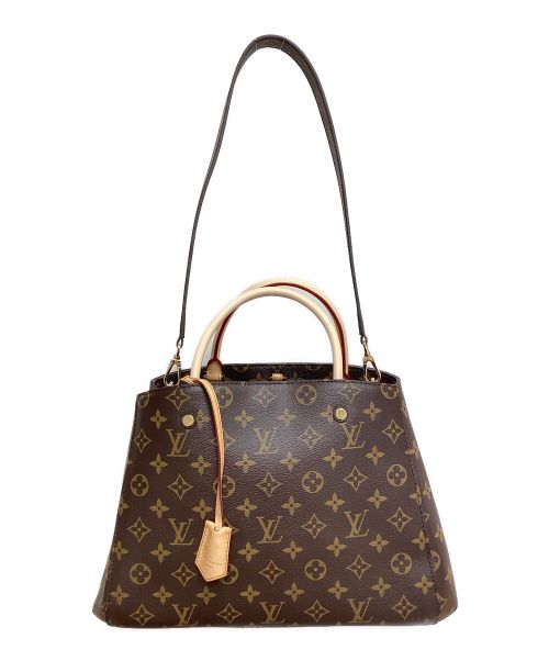 LOUIS VUITTON（ルイ ヴィトン）LOUIS VUITTON (ルイ ヴィトン) モンテーニュBB/2WAYバッグ ブラウン サイズ:-の古着・服飾アイテム