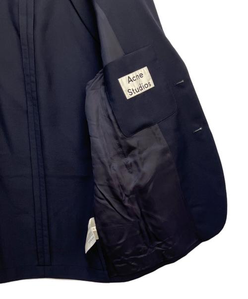 Acne studios（アクネ ストゥディオズ）ACNE STUDIOS (アクネ ストゥディオズ) テーラードジャケット ネイビー サイズ:44の古着・服飾アイテム