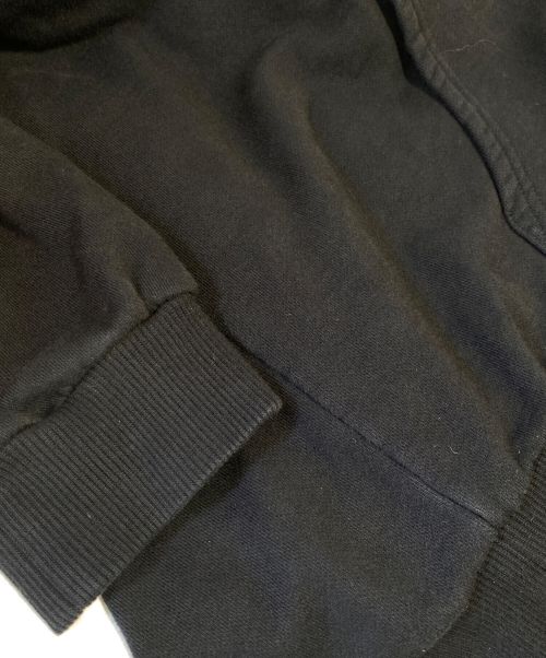 CELINE（セリーヌ）CELINE (セリーヌ) ルーズ フーディー / コットンフリース ブラック サイズ:XLの古着・服飾アイテム