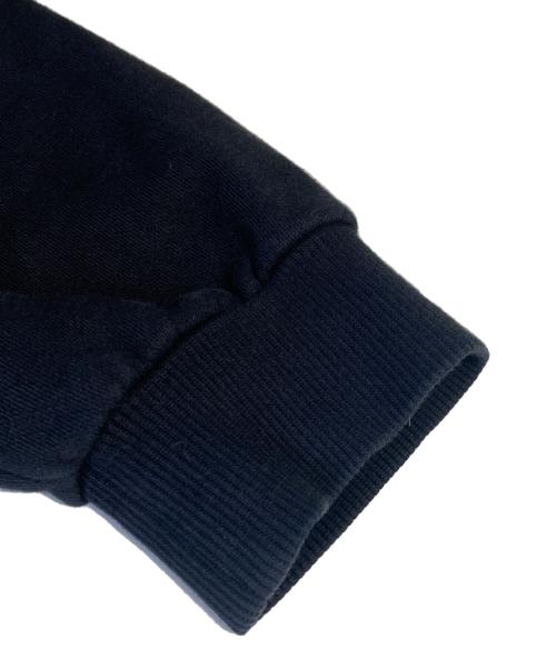 CELINE（セリーヌ）CELINE (セリーヌ) ルーズ フーディー / コットンフリース ブラック サイズ:XLの古着・服飾アイテム