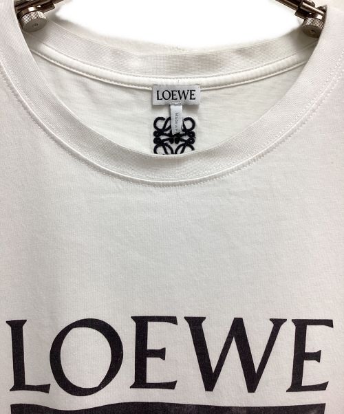 LOEWE（ロエベ）LOEWE (ロエベ) 20AW KEN HEYMAN(ケンヘイマン) 半袖カットソー アイボリー サイズ:XLの古着・服飾アイテム