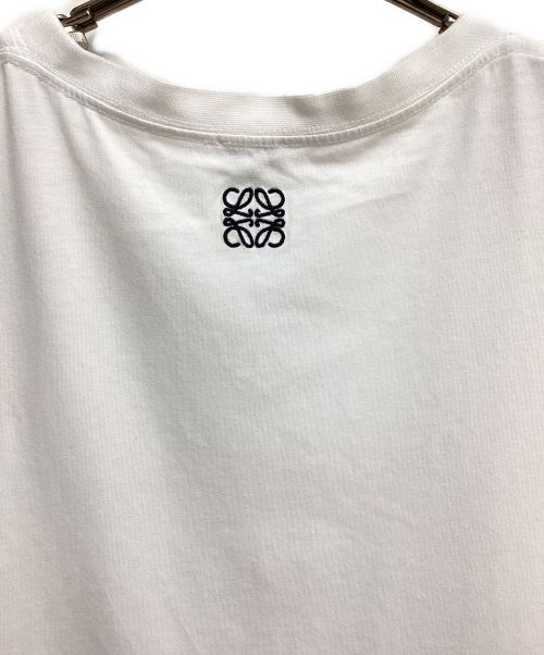 LOEWE（ロエベ）LOEWE (ロエベ) 20AW KEN HEYMAN(ケンヘイマン) 半袖カットソー アイボリー サイズ:XLの古着・服飾アイテム