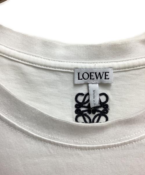 LOEWE（ロエベ）LOEWE (ロエベ) 20AW KEN HEYMAN(ケンヘイマン) 半袖カットソー アイボリー サイズ:XLの古着・服飾アイテム