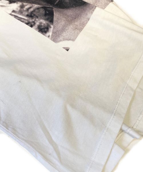 LOEWE（ロエベ）LOEWE (ロエベ) 20AW KEN HEYMAN(ケンヘイマン) 半袖カットソー アイボリー サイズ:XLの古着・服飾アイテム