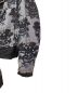 中古・古着 COMME des GARCONS HOMME PLUS (コムデギャルソンオムプリュス) 総柄ナイロンライダースジャケット ブラック サイズ:S：65000円