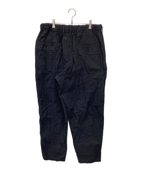 YOHJI YAMAMOTO（ヨウジヤマモト）YOHJI YAMAMOTO (ヨウジヤマモト) ベルテッドパンツ ブラック サイズ:3の古着・服飾アイテム