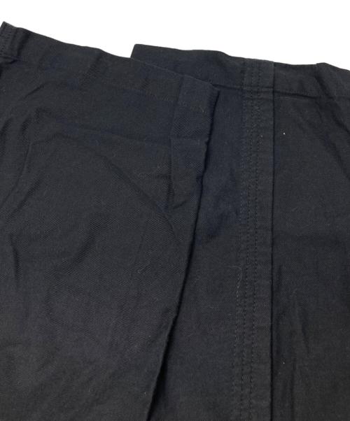 YOHJI YAMAMOTO（ヨウジヤマモト）YOHJI YAMAMOTO (ヨウジヤマモト) ベルテッドパンツ ブラック サイズ:3の古着・服飾アイテム