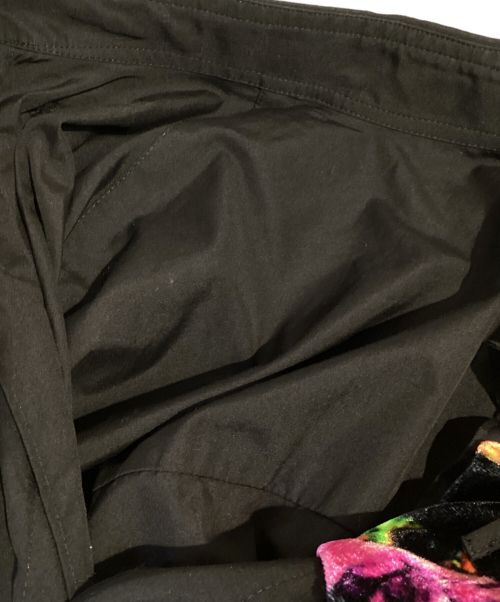 Yohji Yamamoto pour homme（ヨウジヤマモト プールオム）Yohji Yamamoto pour homme (ヨウジヤマモト プールオム) 23SS 100/2 BROAD R-PATCHWORK ZIP COLLAR B(ブロードRパッチワークジップカラーブラウス) ブラック サイズ:3の古着・服飾アイテム