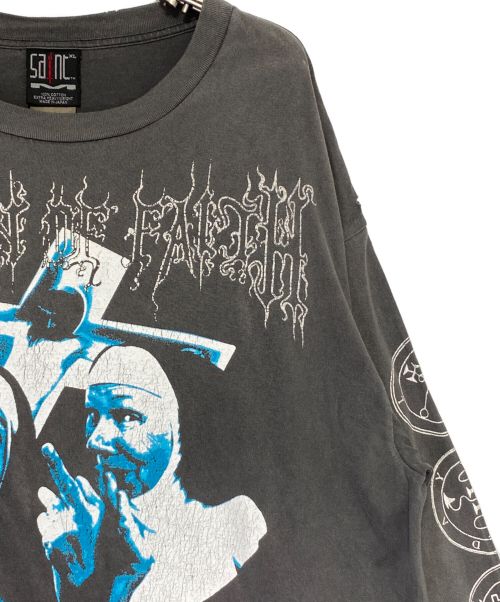 SAINT MICHAEL（セントマイケル）SAINT MICHAEL (セントマイケル) SISTERS L/S TEE グレー サイズ:XLの古着・服飾アイテム