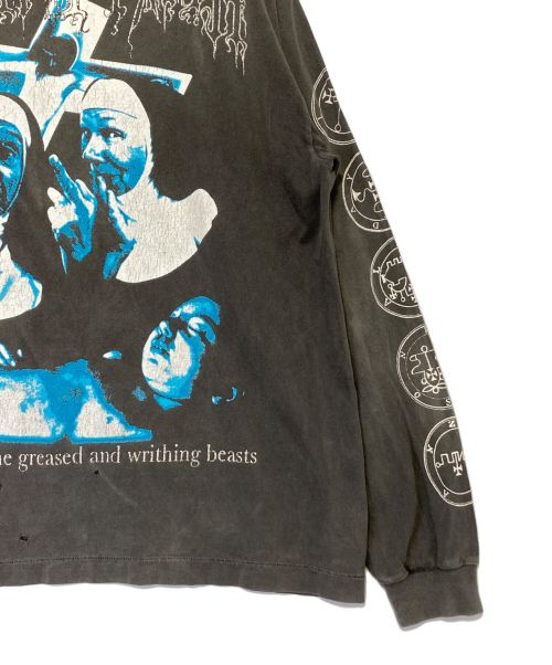SAINT MICHAEL（セントマイケル）SAINT MICHAEL (セントマイケル) SISTERS L/S TEE グレー サイズ:XLの古着・服飾アイテム