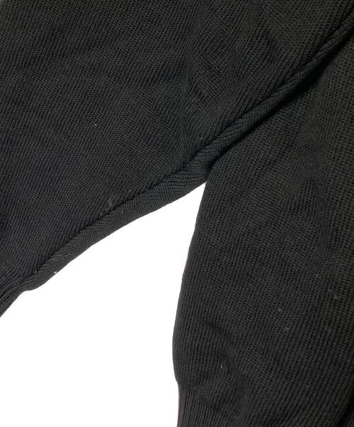 VETEMENTS（ヴェトモン）VETEMENTS (ヴェトモン) フロントロゴニット ブラック サイズ:XLの古着・服飾アイテム