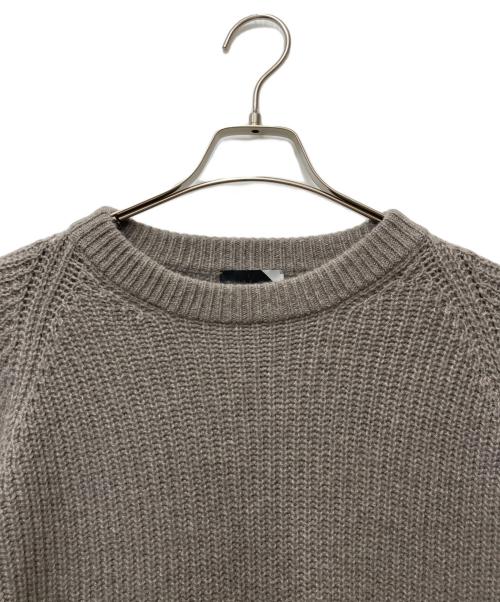 ATON（エイトン）ATON (エイトン) ラグランニット カーキ サイズ:04の古着・服飾アイテム