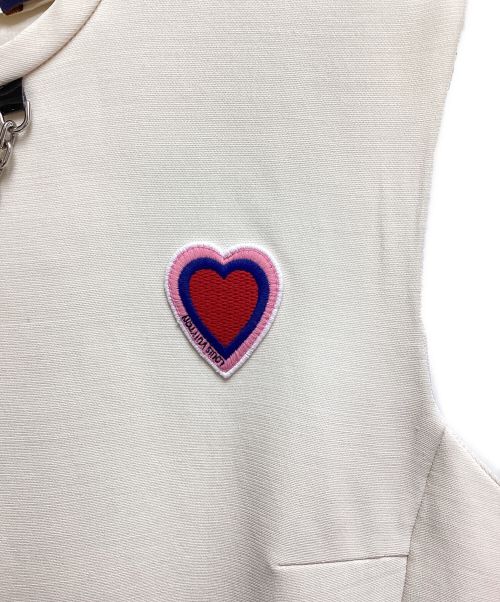 LOUIS VUITTON（ルイ ヴィトン）LOUIS VUITTON (ルイ ヴィトン) ノースリーブフリルワンピース アイボリー サイズ:34の古着・服飾アイテム