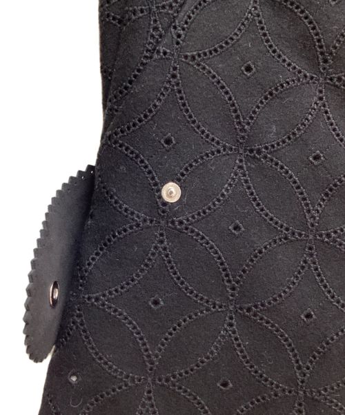 LOUIS VUITTON（ルイ ヴィトン）LOUIS VUITTON (ルイ ヴィトン) モノグラムレースワンピース ブラック サイズ:36の古着・服飾アイテム