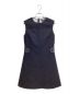 LOUIS VUITTON（ルイ ヴィトン）の古着「モノグラムレースワンピース」｜ブラック