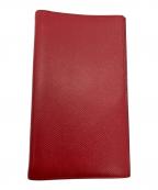 HERMESエルメス）の古着「手帳カバー」｜レッド