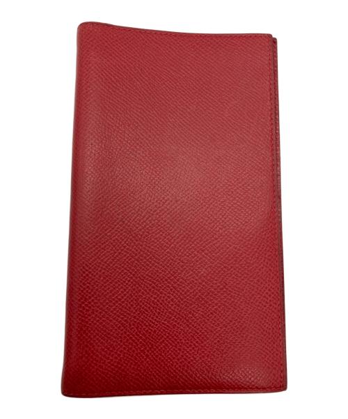 HERMES（エルメス）HERMES (エルメス) 手帳カバー レッドの古着・服飾アイテム