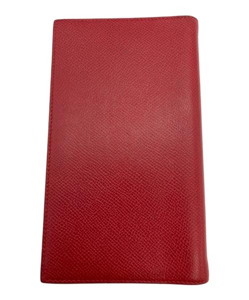 HERMES（エルメス）HERMES (エルメス) 手帳カバー レッドの古着・服飾アイテム
