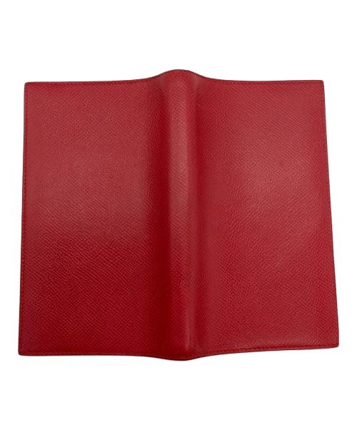 HERMES（エルメス）HERMES (エルメス) 手帳カバー レッドの古着・服飾アイテム